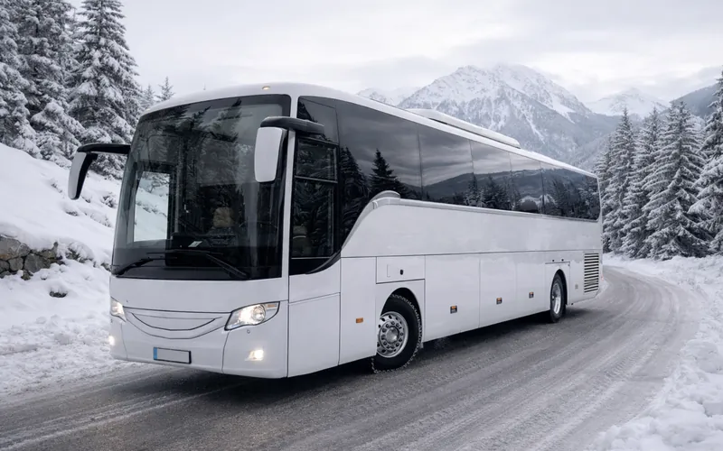 Coach ski transfer 50 places