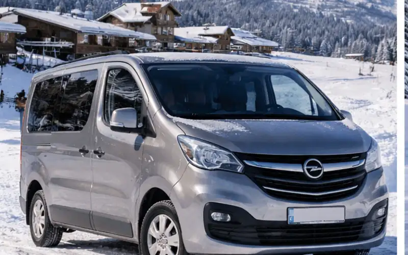 Opel Vivaro ski transfer