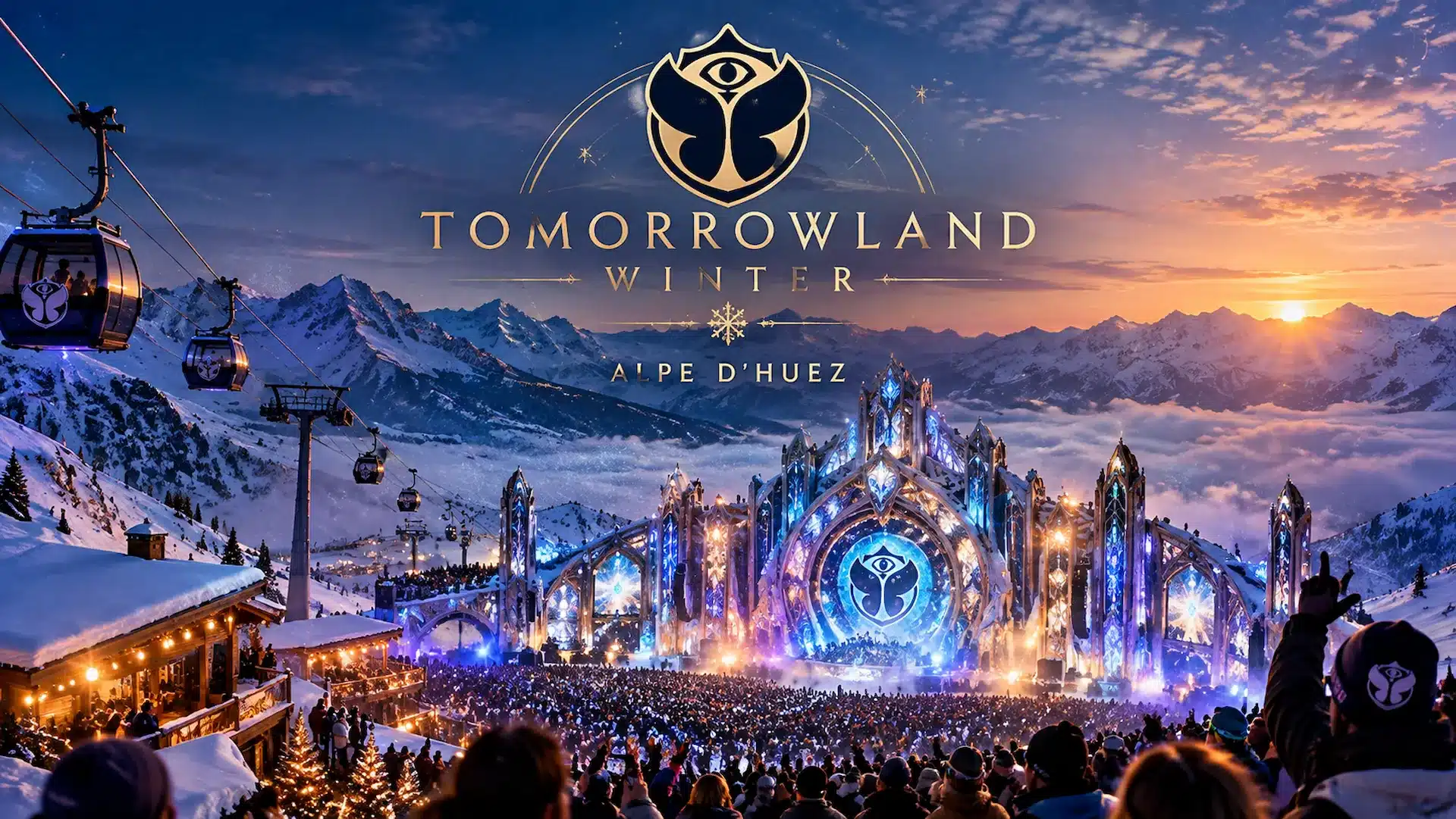 Tomorrowland Winter transport — private van to Alpe d'Huez
